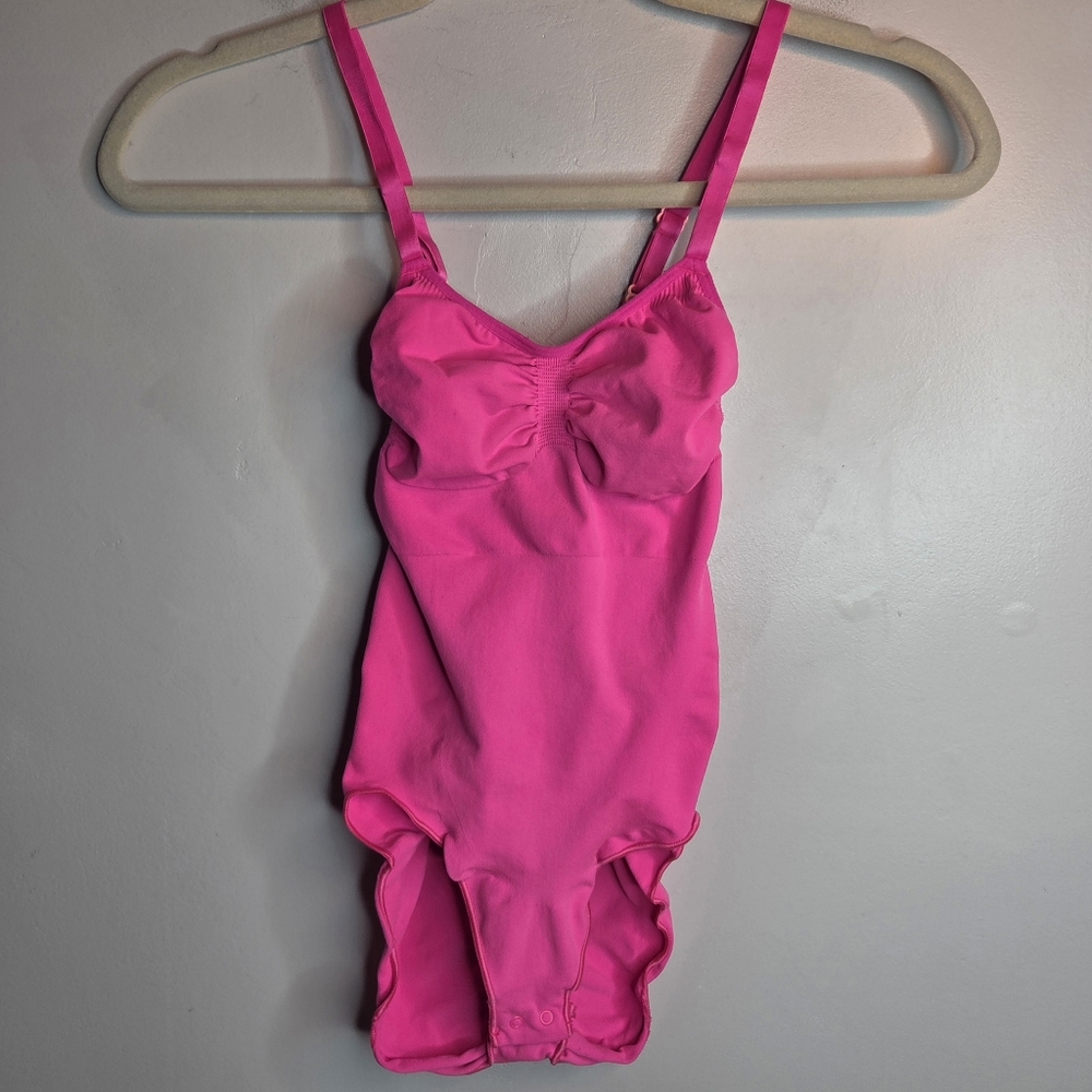 SKIMS Pink Shapewear Bodysuit